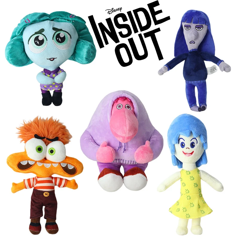 

Inside Out 2 Anxiety Embarrassment Ennui Envy Anime Figures Disney Cartoon Stuffed Plush Toys Dolls Children Toys Birthday Gifts