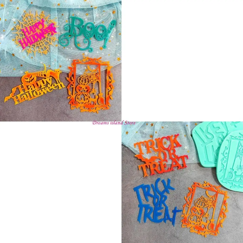 Soap Molds Handgemaakte zeepbar Craft Keuken Bakgereedschap Halloween -thema Veilig HX6C