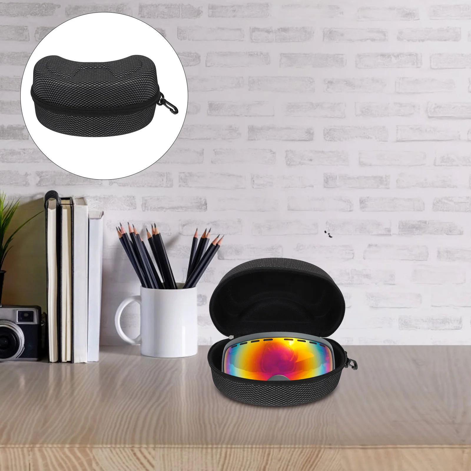 

Goggles Watch Box Glasses Case Travel Cases for Men Accessories Eva Sunglasses Bag Durable