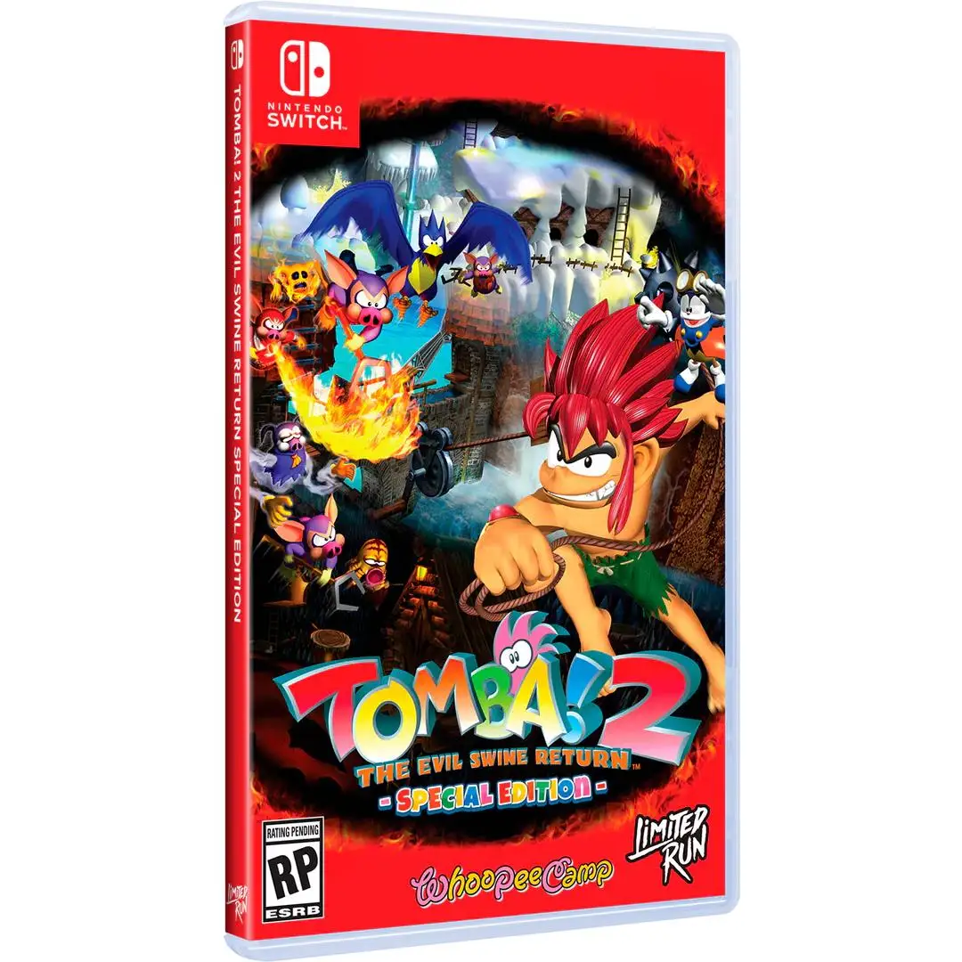 Tomba 2 The Evil Swine Return Remastered Limited Run (Importacion USA) - Switch - Nuevo precintado