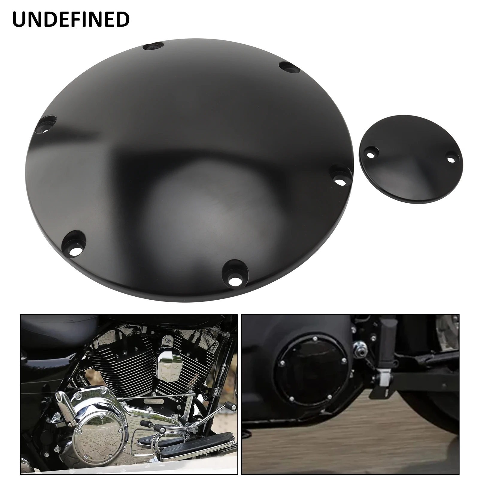 

Motorcycle 6 Holes Derby Timer Clutch Timing Covers For Harley Sportster Iron XL883 XL1200 Seventy Two 2004-2022 Black Chrome