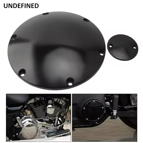 Motorcycle 6 Holes Derby Timer Clutch Timing Covers For Harley Sportster Iron XL883 XL1200 Seventy Two 2004-2022 Black Chrome