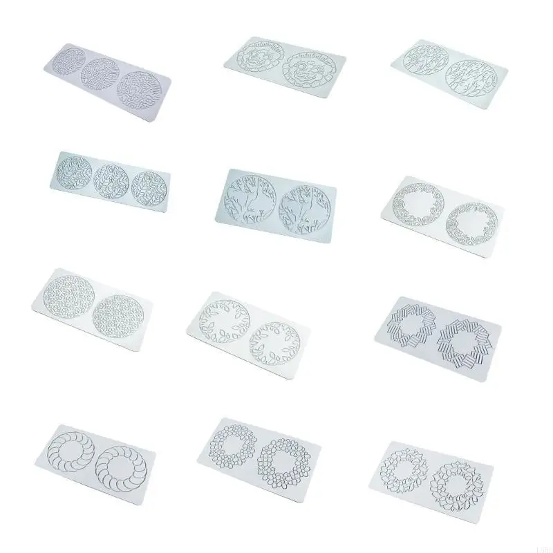 

Leaf Branch Pattern Laces Mat Fondants Mat Cake Decorating Supplies L5BE
