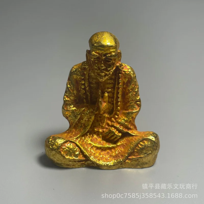 

Wholesale Seiko Little Buddha Gilding Buddha Buddha Statue Sakyamuni Buddha Statue Enshrine Gold Buddha Buddha Small but Fine