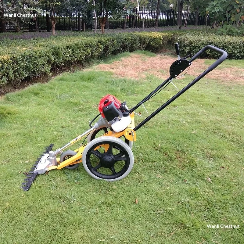 Walk-behind multi-function 4-stroke with cutting function, suitable for garden, agricultural orchard use