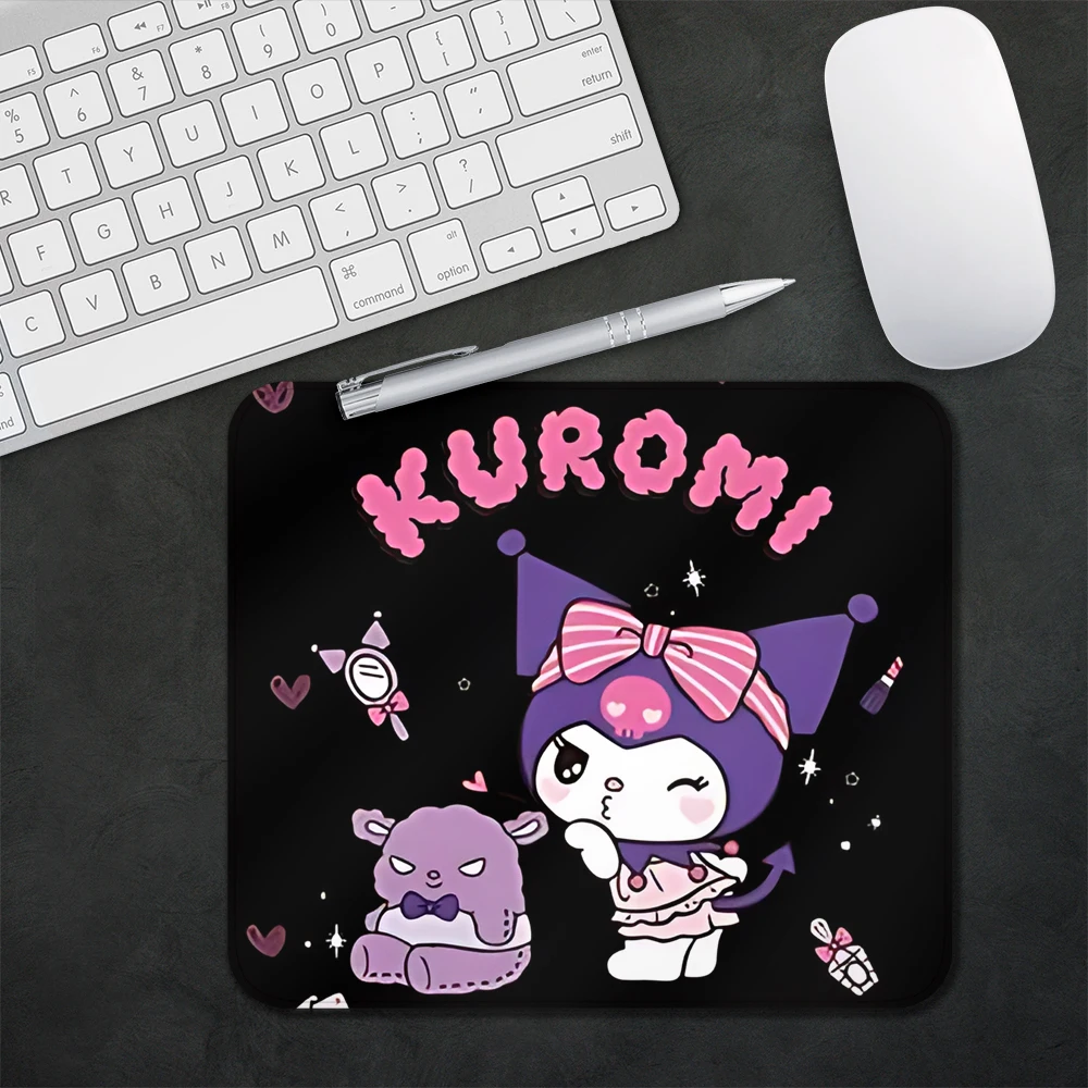 Cute Anime Kuromi Gaming Mouse Pad XS Small Mousepad For PC Gamer Desktop Decoration Office Mouse Mat Deskmat Rug