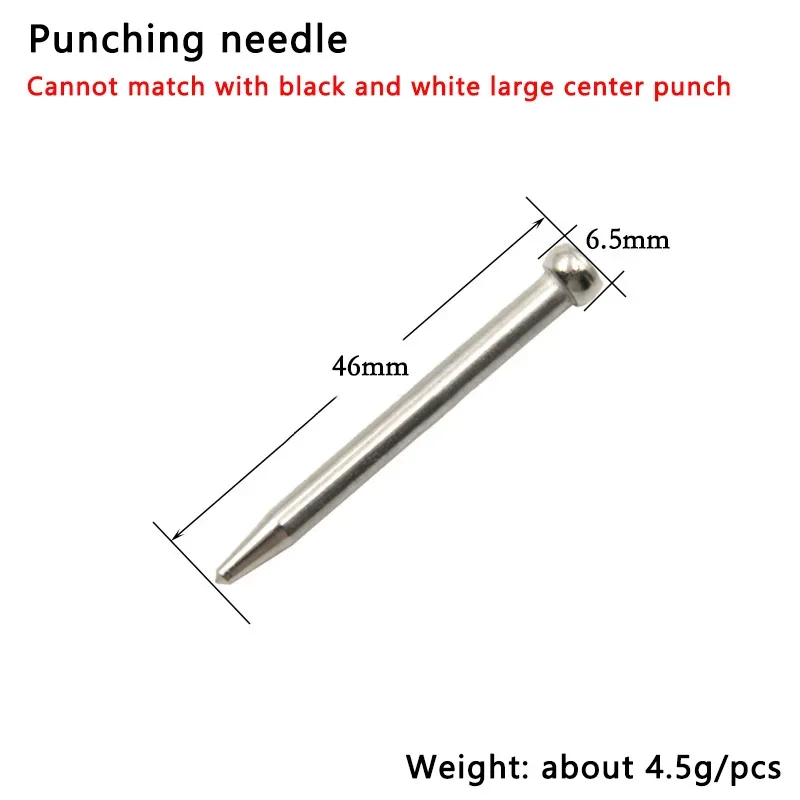 Leather Craft Punching Tools Automatic Center Stator Punching Pin Punch Spring Loaded Marking Drilling Starting Holes Tool