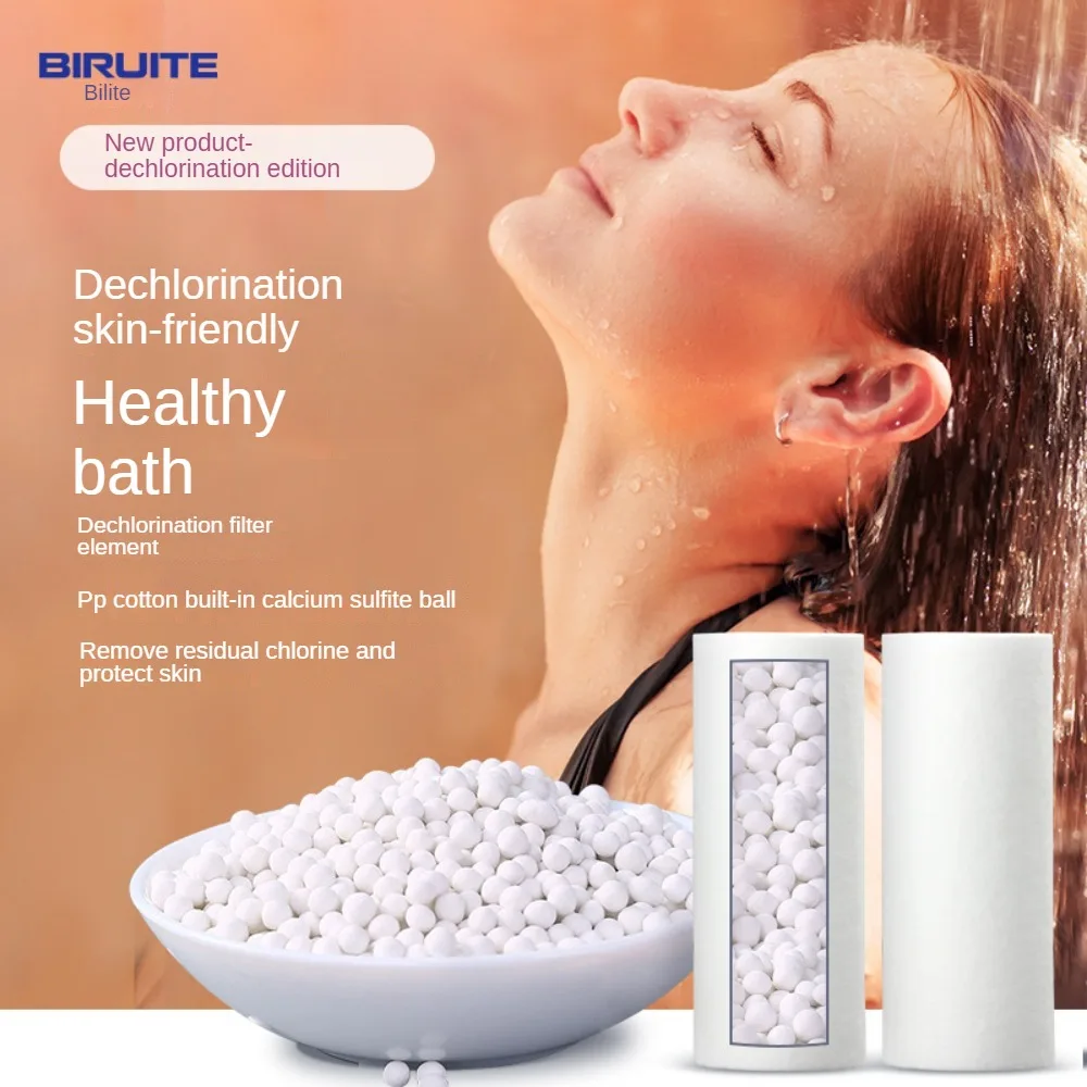 Filtro de agua para grifo para fregadero, purificador de agua pequeño para lavadora de ducha, eliminación de arena de hierro de 1 etapa con filtro de algodón PP