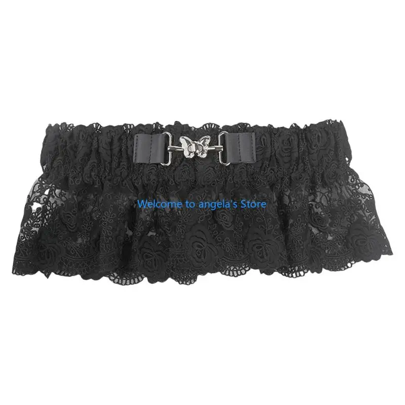 X4YC гибкий кружевной пояс, поддерживающий ремень, эластичная дышащая ткань, профессиональное использование