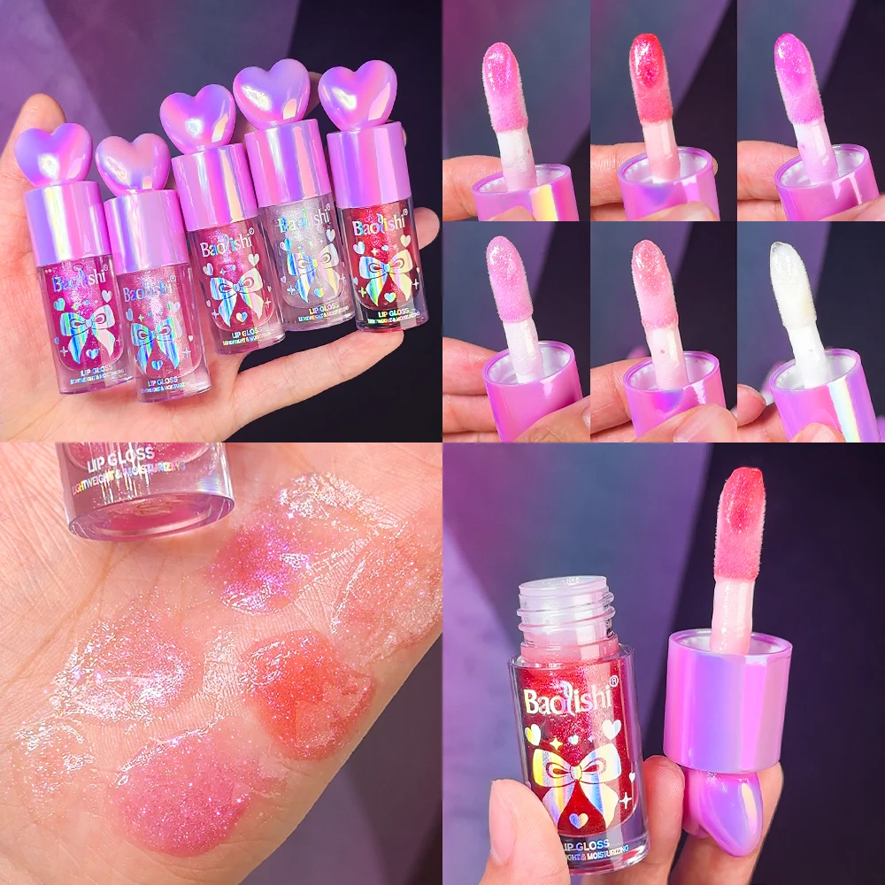 Heart Shape Lip Gloss Glitter  - Lip Gloss Plumping recension och pris