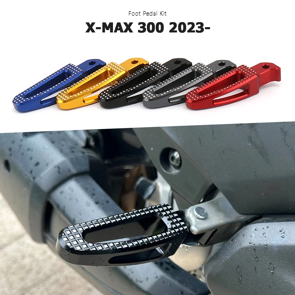 

CNC Pedals Folded Footrest Footpeg Motorcycles Accessories For Yamaha X-MAX300 X-MAX 300 XMAX300 Xmax 300 2023 2024