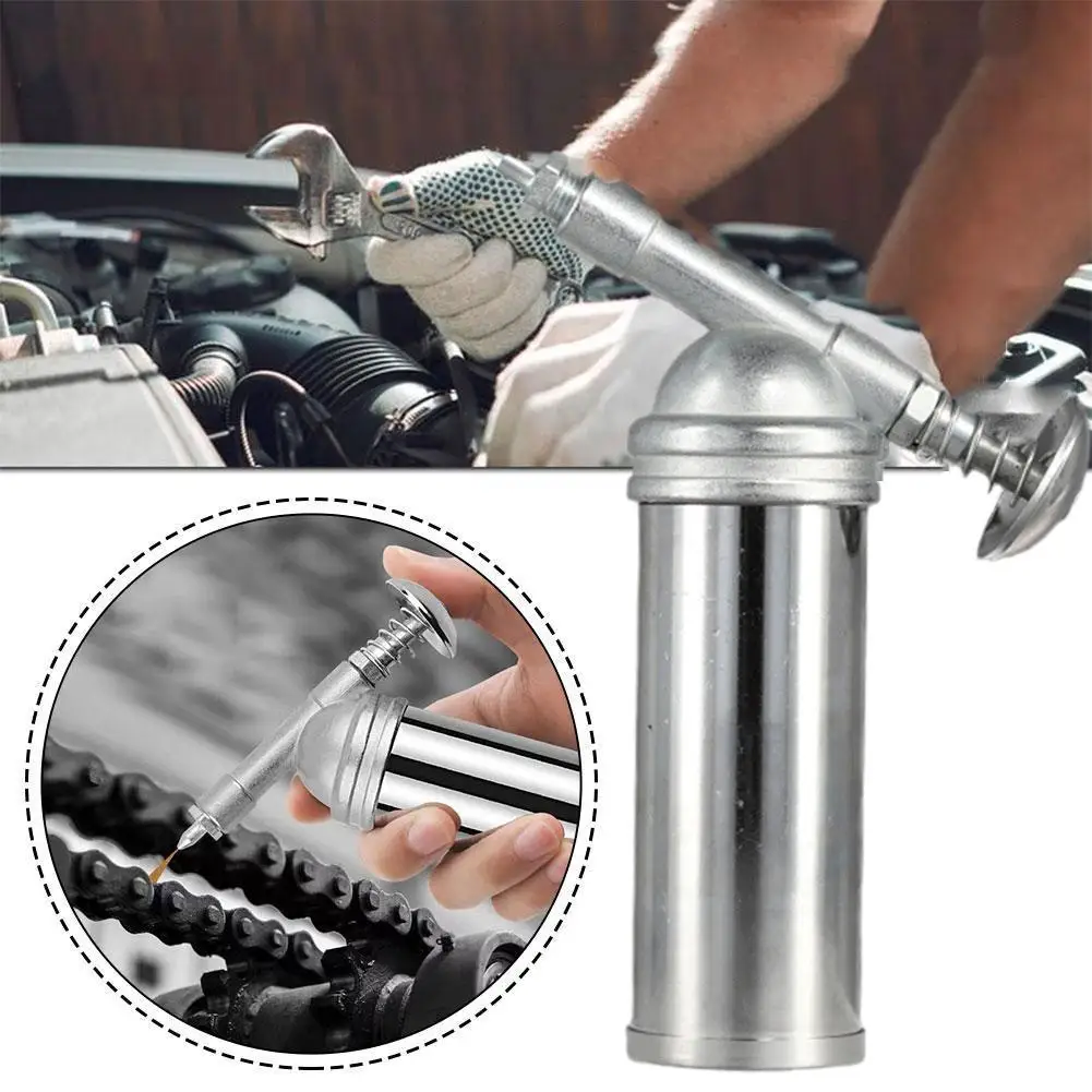 Mini Grease Gun Machine 80cc Capacity 1000PSI Output Pressure Oiler Handheld High Pressure Oiler Output Pressure Oiler