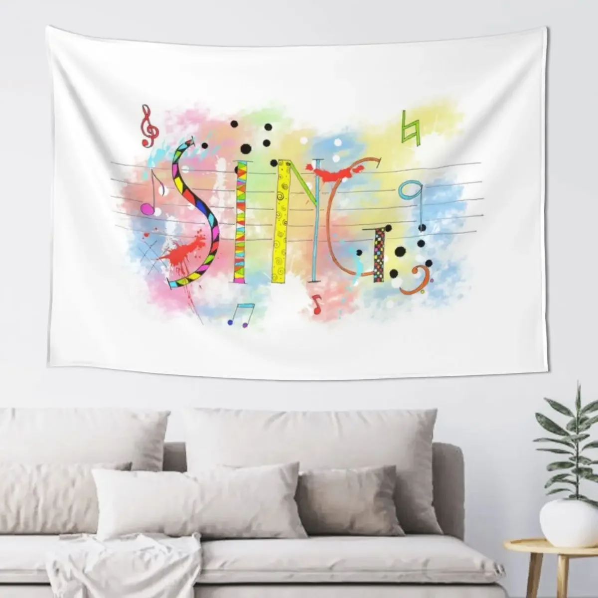 

Sing Tapestry Home Decorators Bedroom Decor Aesthetic Aesthetic Room Decor Korean Home Decorations Tapestry