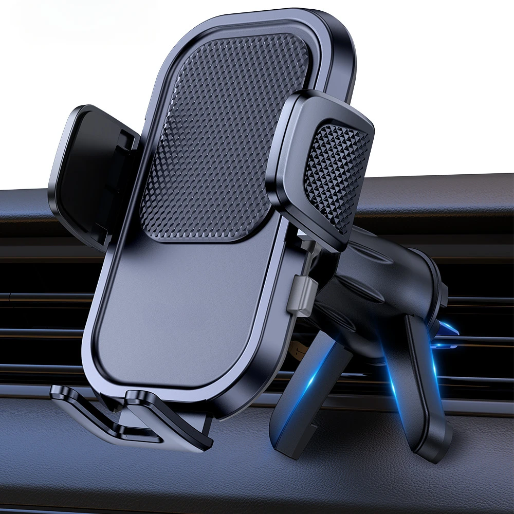 

NEW Phone Holder for Cars 2-IN-1, Car Phone Holder Mount for Dashboard & Air Vent Compatible with iPhone Samsung Android