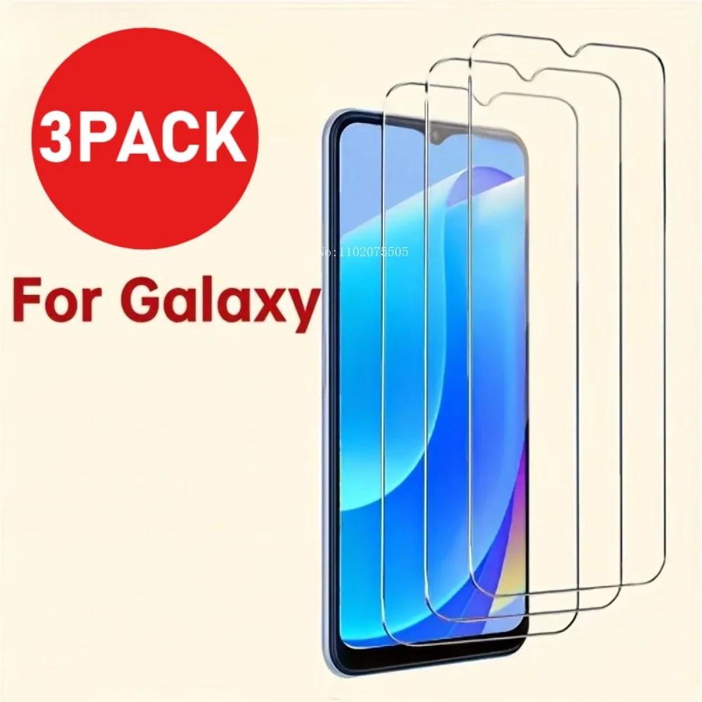

3Pack Tempered Glass Protective Film for Samsung Galaxy A56 A52 A50 A54 Screen Protector for Samsung Galaxy A70 A72 A42 A41 A40