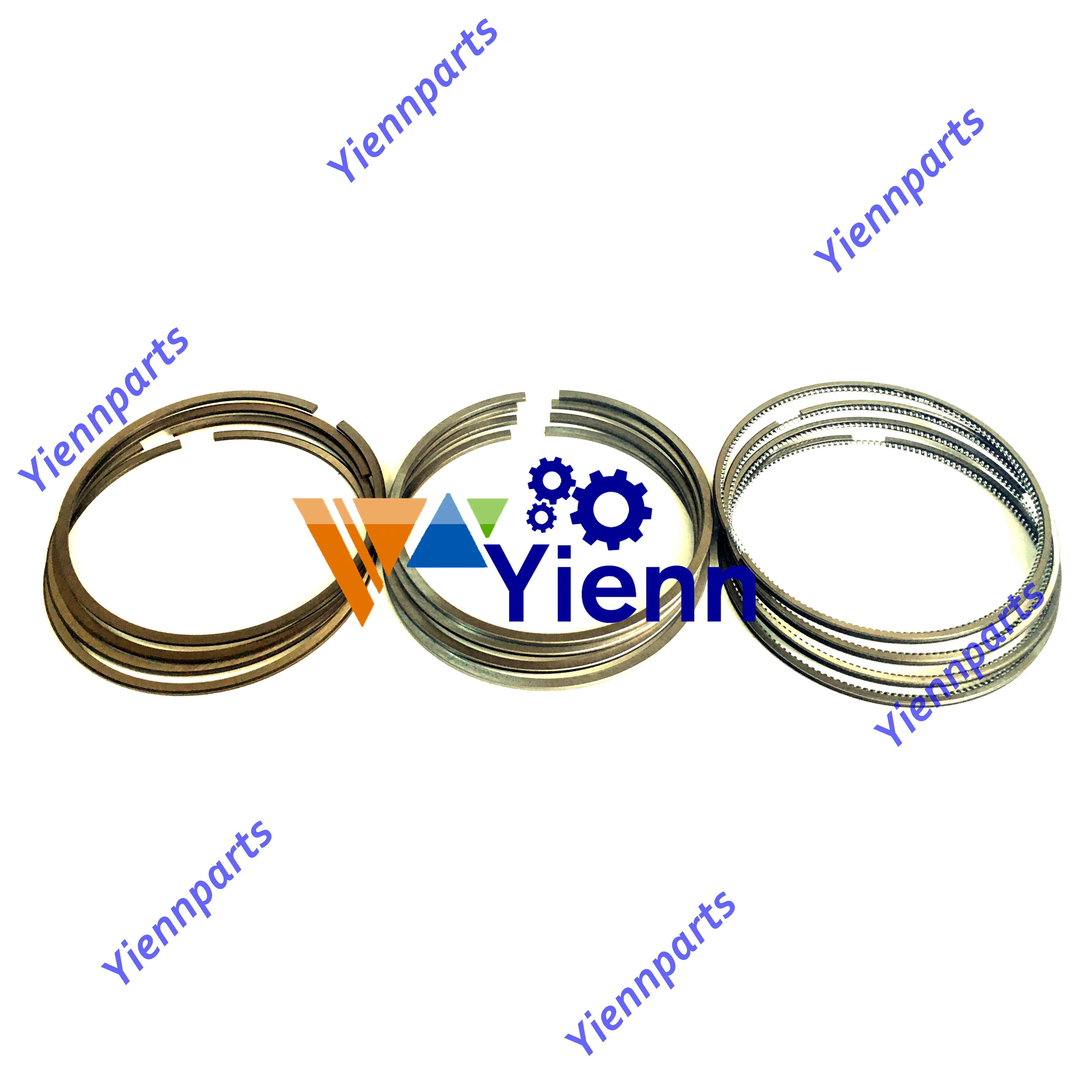 For Caterpillar CAT C1.5 Piston Ring Set Excavator Tractor Loader Diesel Engine Repair Parts