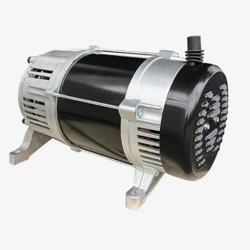 High Power 2000W Pulley Generator AC Voltage  All Copper Small Generator 220V Electric Alternator Machine Belt Type Generator