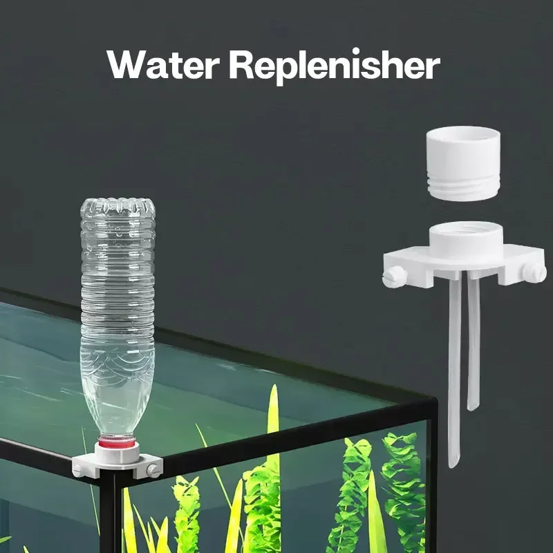 Dispositivo automático de reabastecimento de água para aquário, ferramentas de ajuste de nível de água superior, ferramenta de ajuste de parede para tanques de peixes