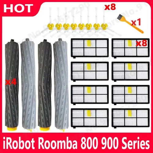 Main Side Brush HEPA Filter For IRobot Roomba 800 900 Series 860 870 880 890 960 966 980 Parts Robot Vacuum Cleaner Accessories
