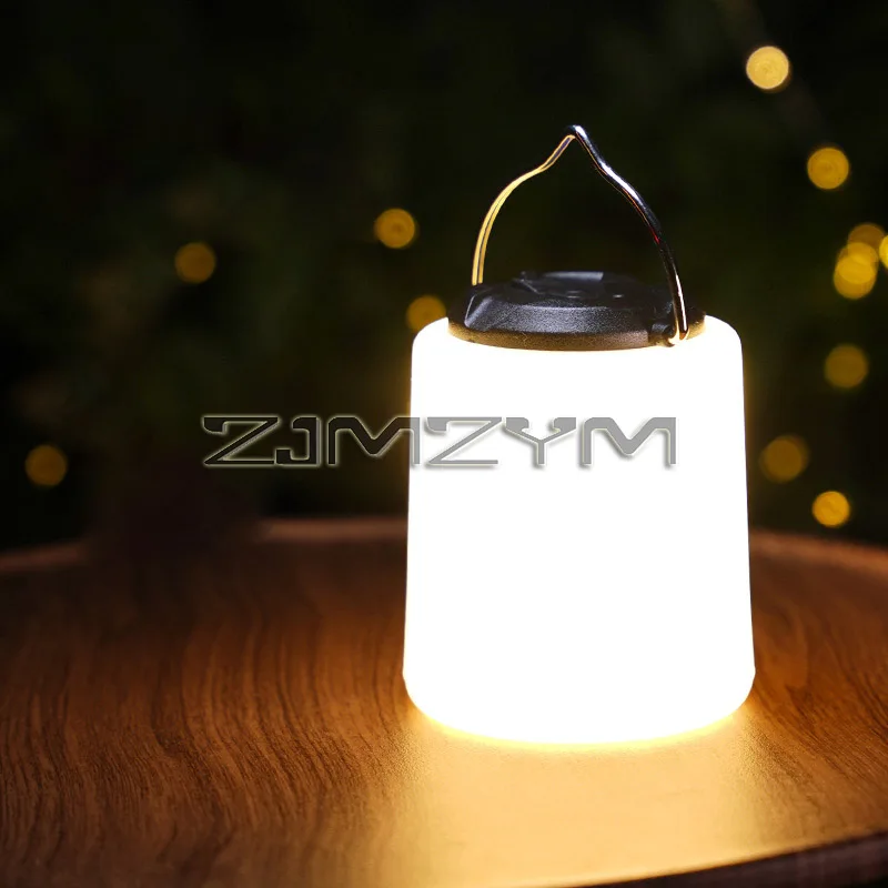 

USB Rechargeable Outdoor LED Camping Lantern 3-speed Brightness Adjustment Emergency Lighting Camping Gear