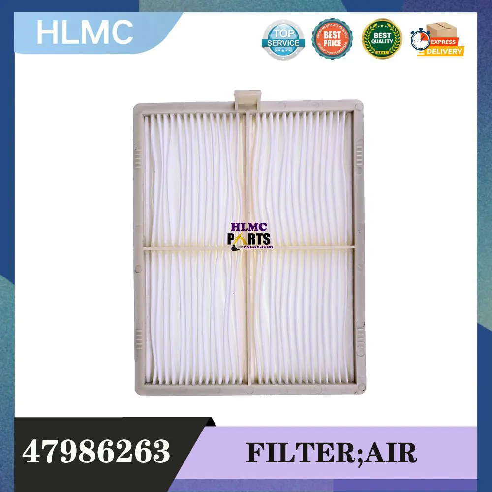 

Air Filter 51186-42160 47986263 For CX80C CX130C CX160C CX210D CX250D CX470C Sumitomo SH210-6 SH130 Excavator