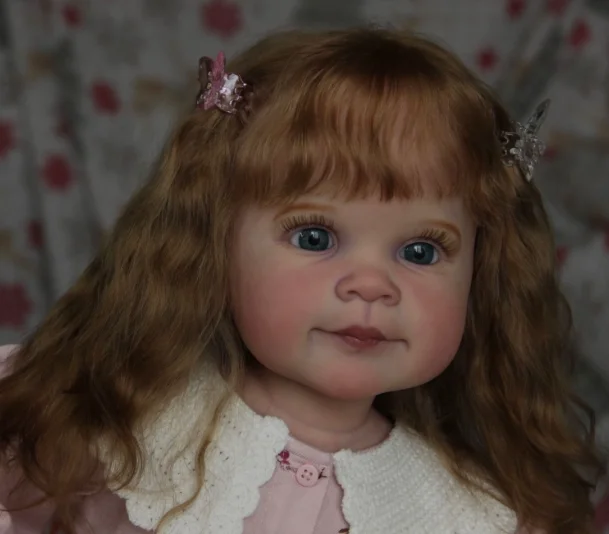

St.Store Reborn Doll 30inches Toddle Girl Ziva Hand-made Painted Finished