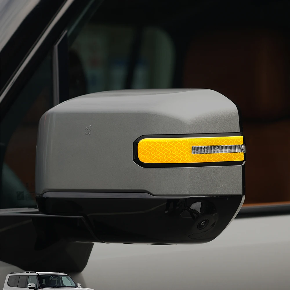 

Suitable For Jetour G700 Rearview Mirror Anti-Collision Strip Anti Scratch Decorative Sticker Night Reflective Warning Sticker