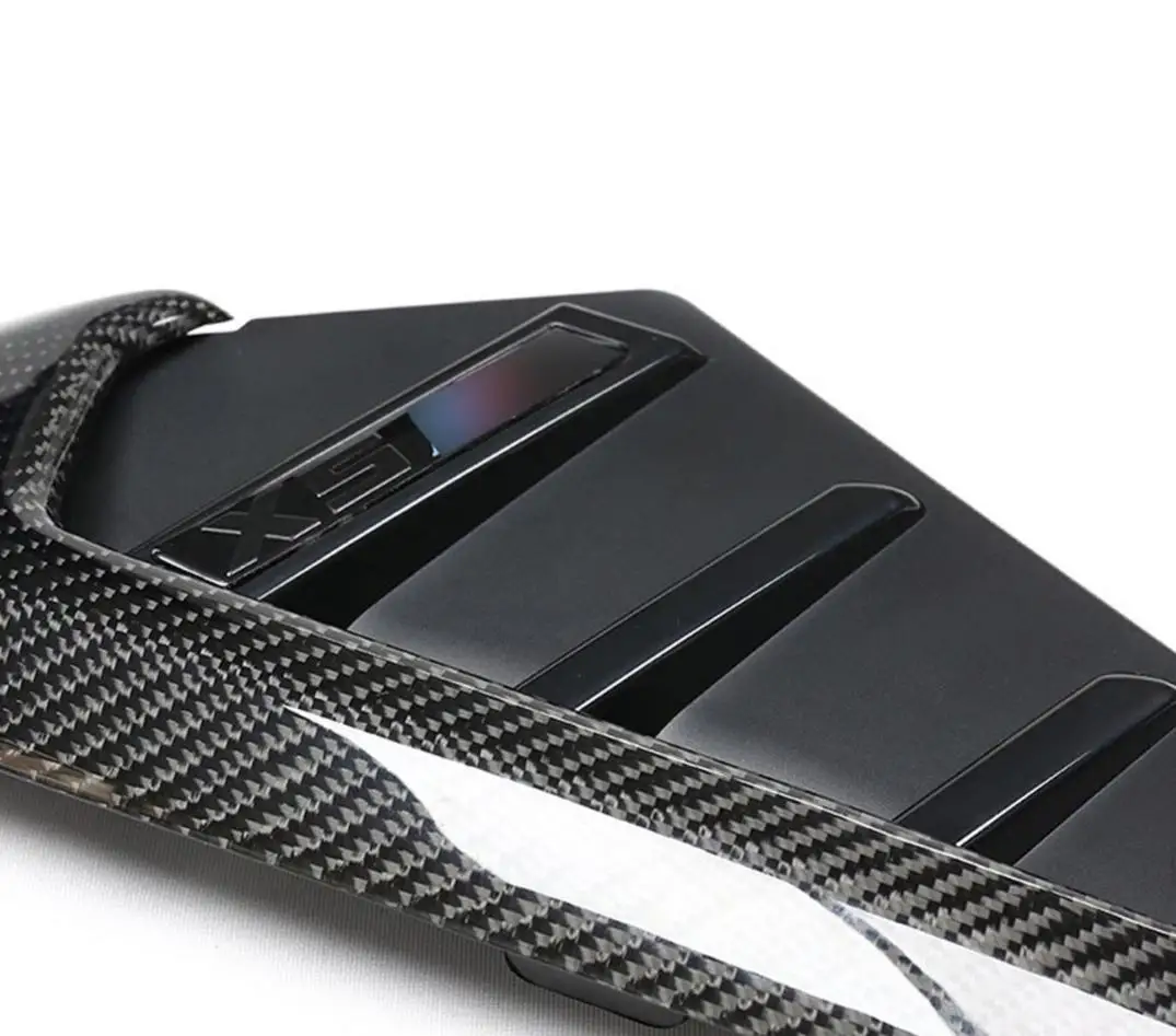 High-end Custom Body Kit For Old-to-New ConversionYOMDO X5 G05 F95 Pre-LCI Carbon Fiber Air Vent 3k Twill Weave Surface Lightwei
