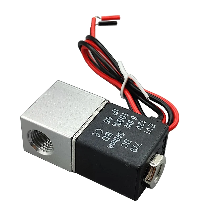 Электромагнитный клапан Compressor Valve 12V 24V AC 110V 220V Solenoid Valve 1/4'' 1/8'' 2-Way Normally Closed Direct-acting Pneumatic for Water Пневматика — деталь 3