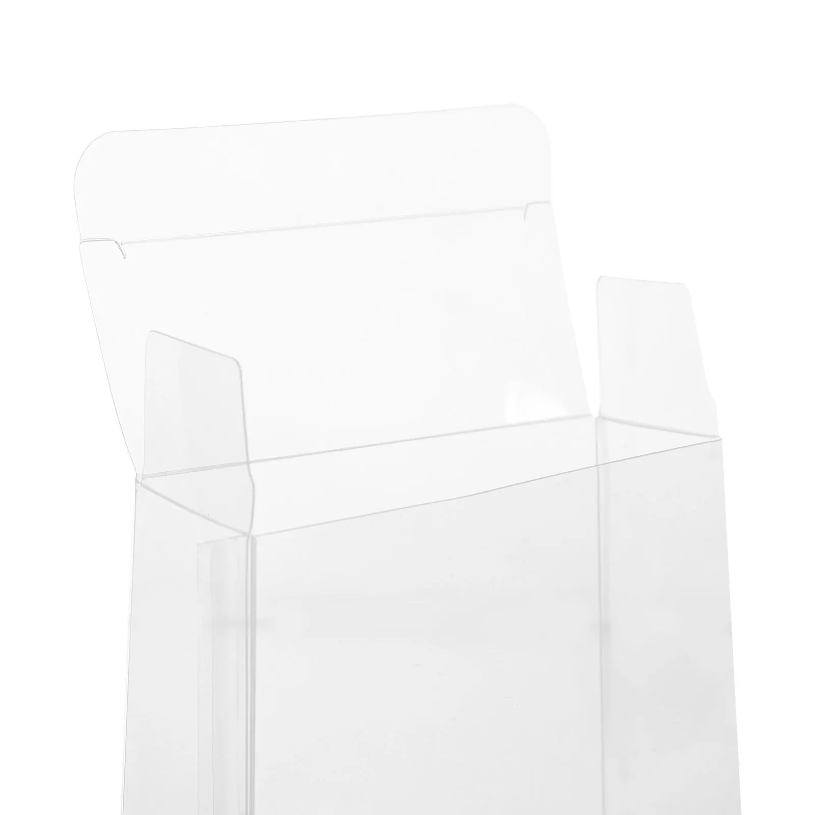 

50pcs Transparent Plastic Box Clear Favor Containers For Candy Chocolate Gift Packaging Wedding Party Favors Storage Case