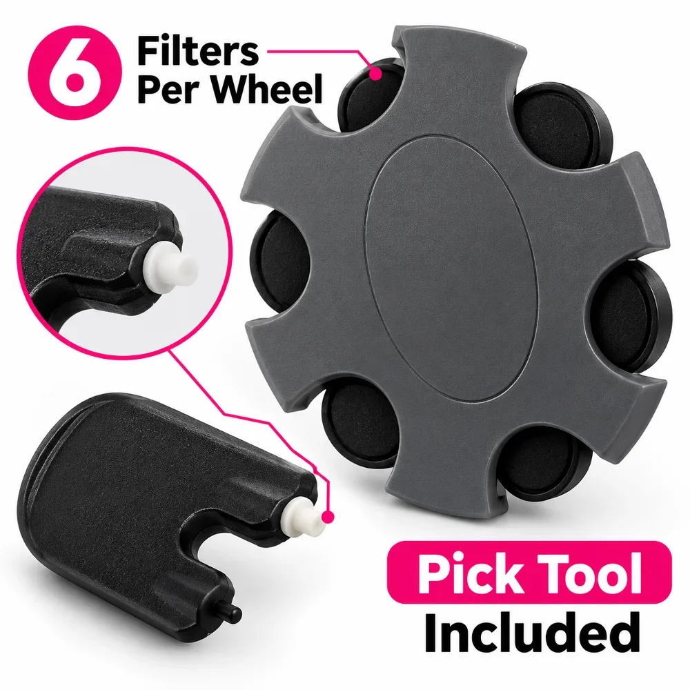 10 Sets ProWax Minifit Wax Guard Filters Replacement Hearing Aid Accessories Compatible with Oticon Minifit Hearing Aids