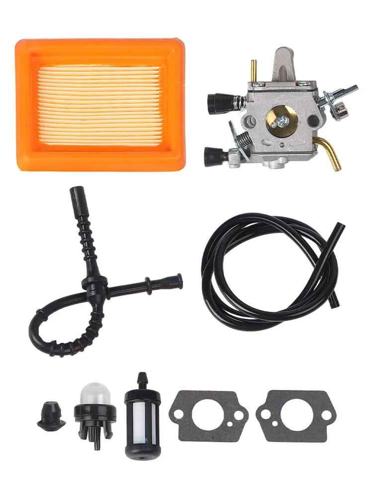 Complete Carburetor Kit for FS120 For FS200 For FS250 For FS300 For FS350 Brush Cutters with 10 Replacement Parts