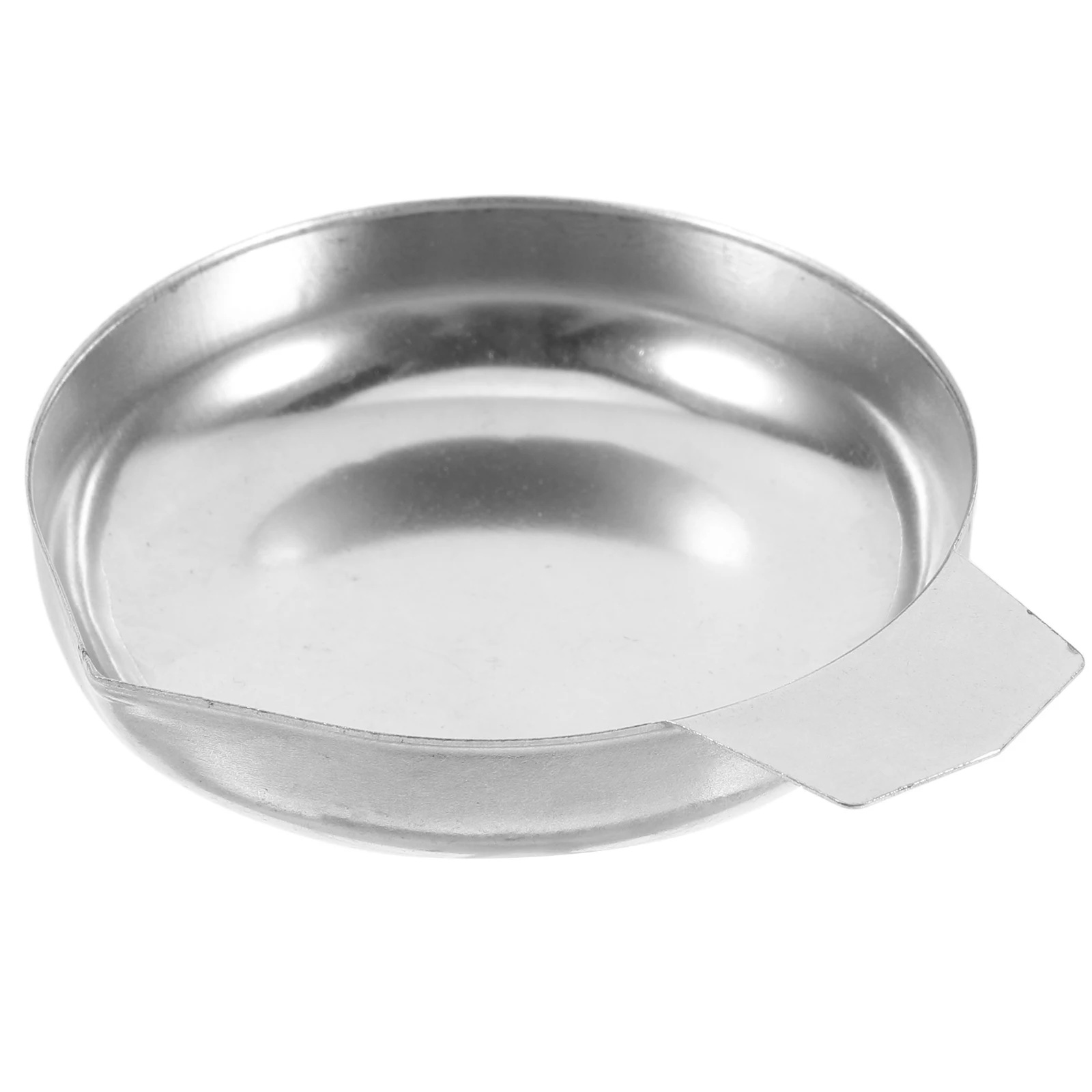 Stainless Steel Diamond Scale Pan Weighing Tray Precision Carat Measurement Jewelry Safe Smooth Surface Compact