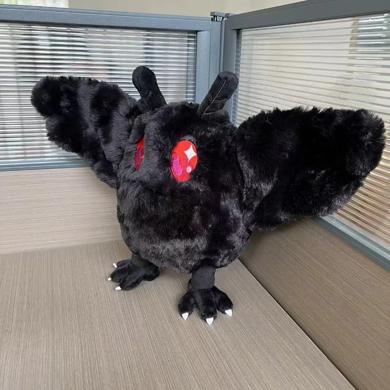28cm New Mothman Plush Toy Horror Mothman Plush Doll Cartoon Anime Soft Stuffed Holiday Doll Festival Peluches Toy Birthday Gift