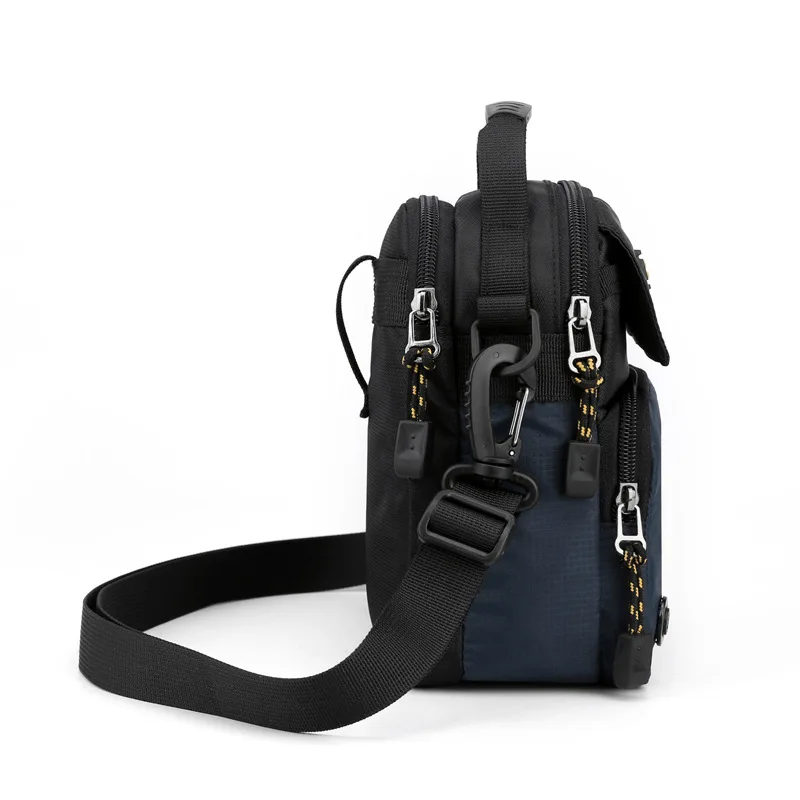 Quality Shoulder Crossbody Mini Bags Men Small Messenger Pockets Light Multilayers Minimalism Fashion Style Multifunction Brief