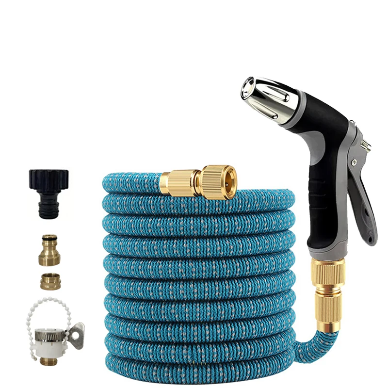 Expandable Flexible Water Hose Pipe, Magic Garden Watering Hose Reel with Quick Connector, Multifunctional Car Wash Cleaning ﻿