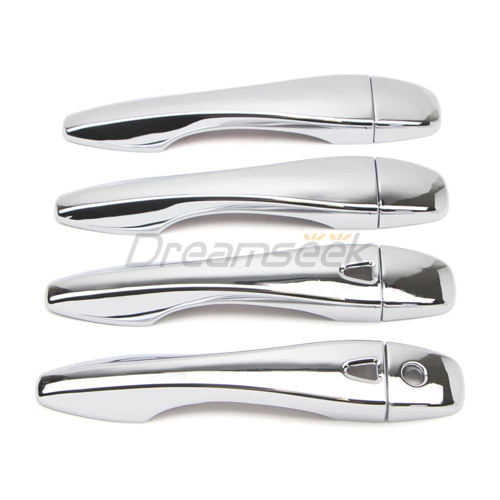 

4x Side Handle Cover with Smart Keyhole for Nissan Altima L33 2013 2014 2015 2016 2017 2018 Car Exterior Molding Trim Chrome ABS