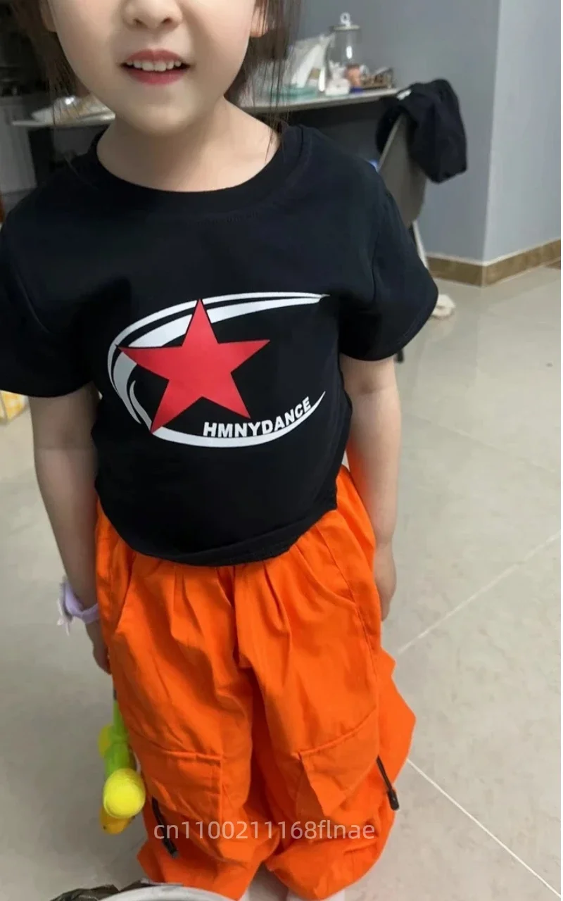 Kinder Mädchen Jazz Hip Hop Street Dance Kostümset Kinder Performance-Outfit Bühnenoutfit Wettbewerb Laufsteg Show Tanzkleidung – Detail 7