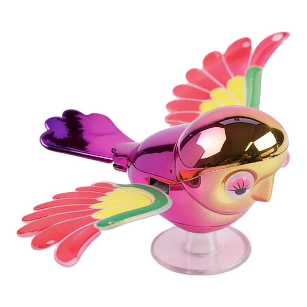 Red Flying Bird Ornament Flying Bird Car Accessory Car Ornament Simulated Flapping Wings Activates Over 30 Mph Easy Installation