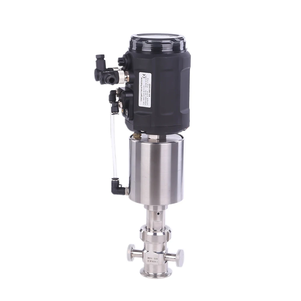 

Sanitary Flow Regulating Valves Stainless Steel Intelligent Pneumatic Control Valve