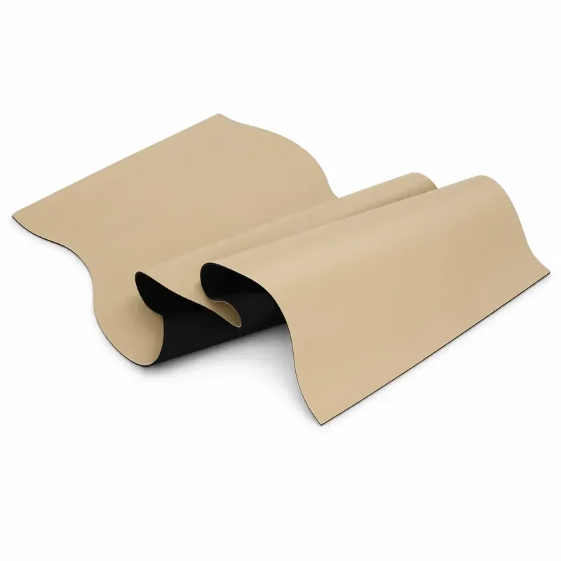 Unique Wavy PU Yoga Mat Anti Wrinkle Sweat Absorbing Rubber Fitness Mat Factory Wholesale