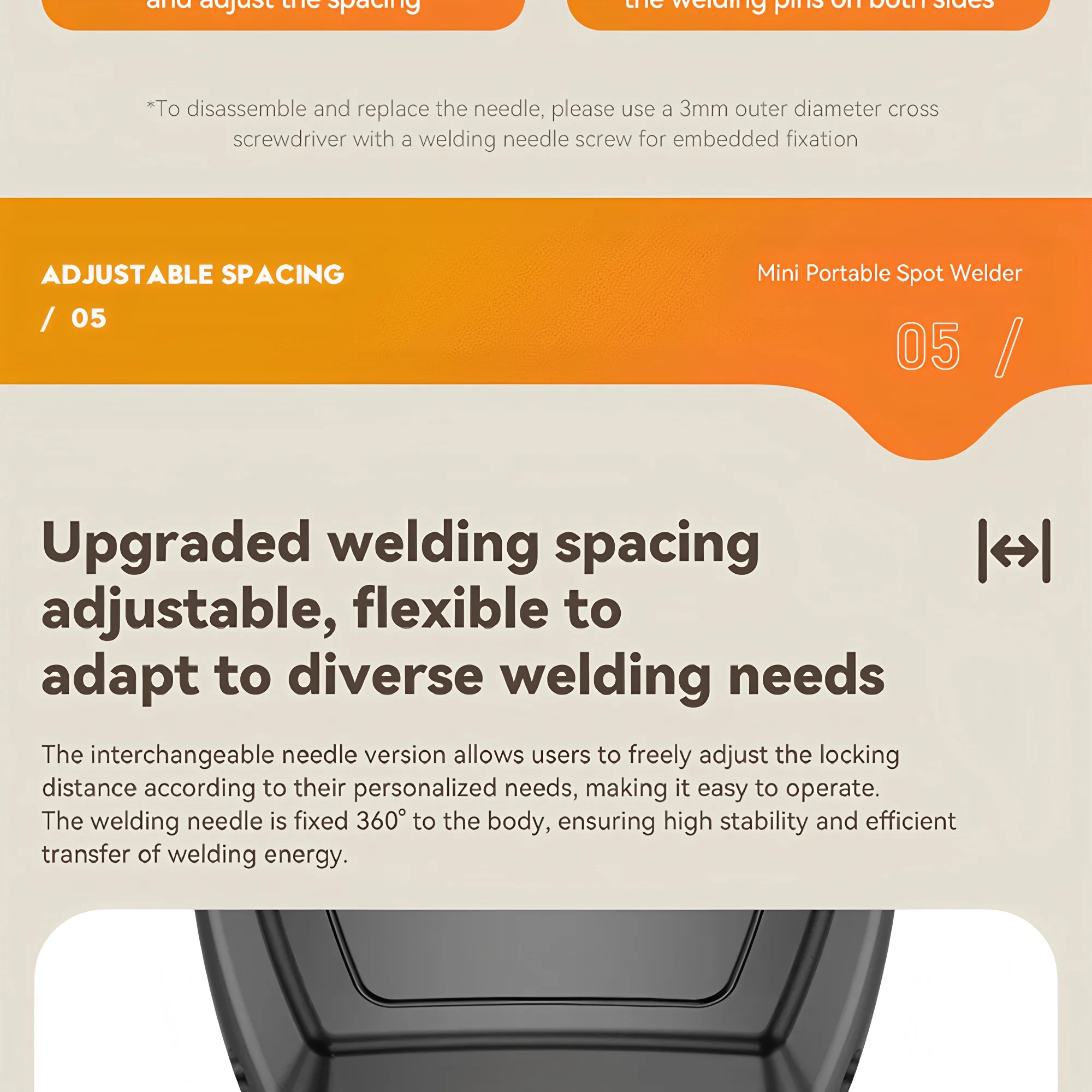 Awgem Portable Spot Welder DIY Handheld Spot Welding Machine 90 Gears Adjustable Spot Welding for 18650 Lithium Battery