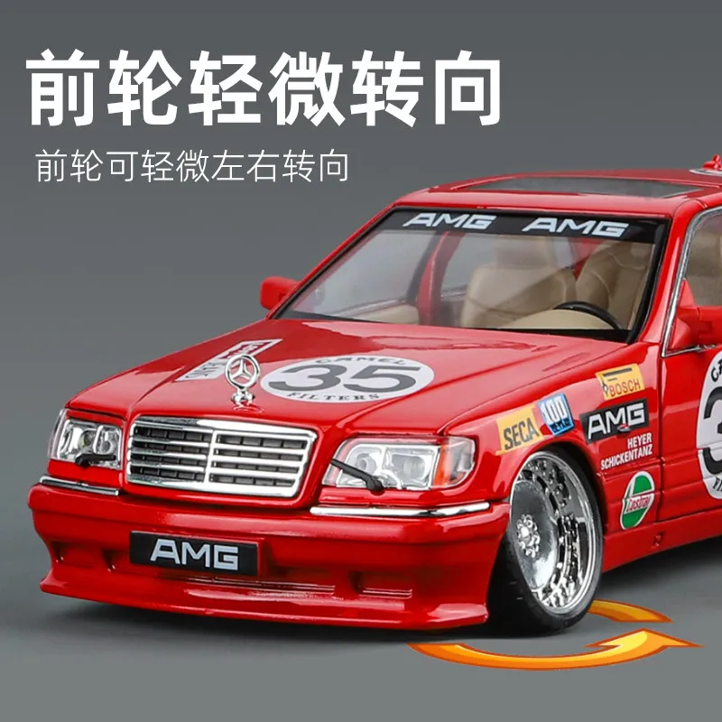 1:24 Mercedes S W140 320SEL Diecast Car Model