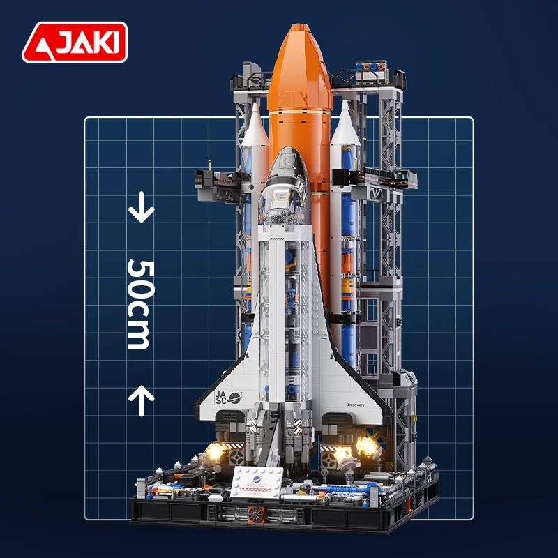 子供と大人のためのスペースシャトルのビルディングブロック,JAKI-8513シャトルのビルディングブロックピース,子供のためのおもちゃ