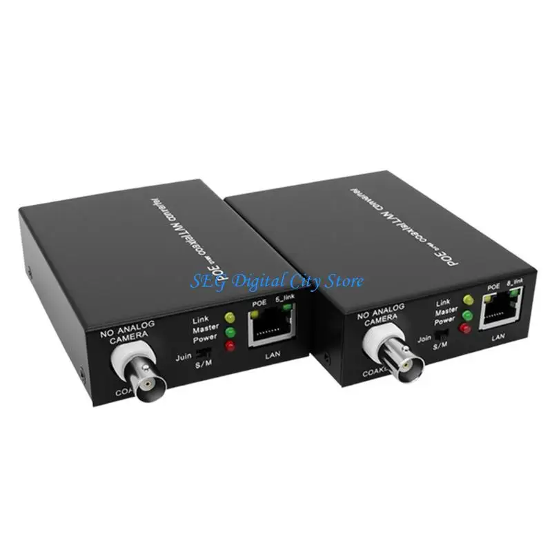 

U75B Преобразование RJ45 в BNC Источник питания видеосигнала камеры, передаваемый через