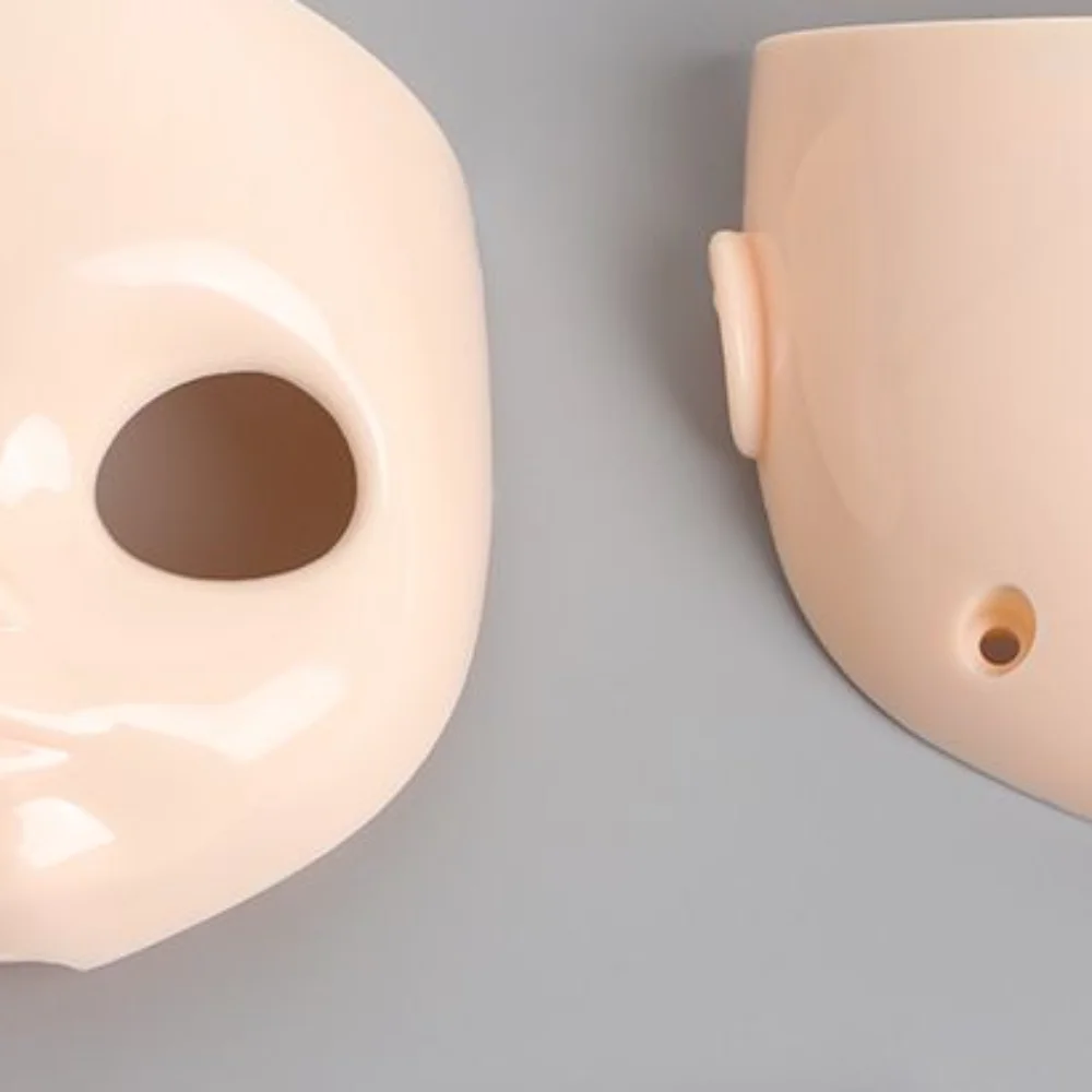 For 1/6 Blyth Doll Factory Blyth Doll Faceplate with Backplate No Makeup Face and Screw