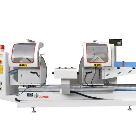 JD-WA3700 Digital Display Double Head Cutting Saw 3700mm Aluminum Profile Double Mitre Saw 45 90 Degree for Door Window