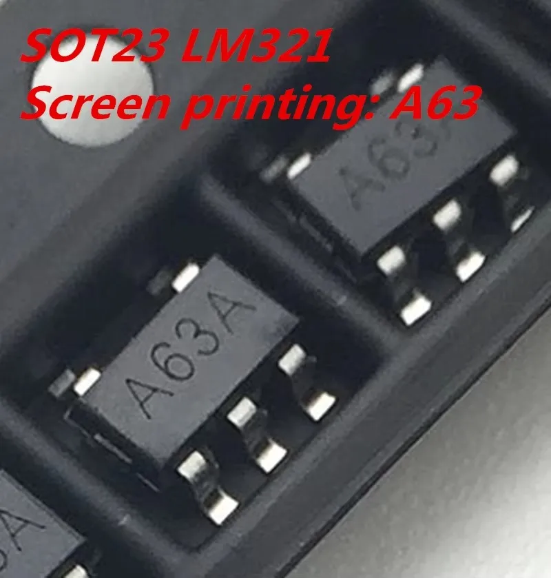 30PCS LM321 low-power computing amplifier A63A sot23-5