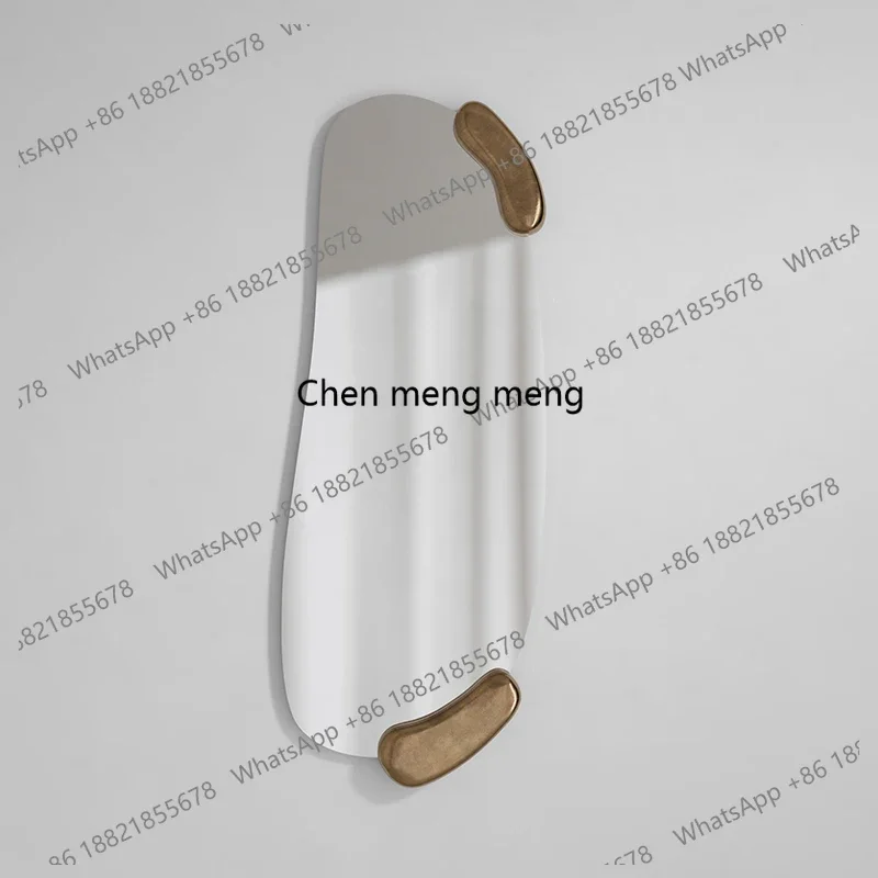 Entry entrance full body mirror frameless minimalist fitting mirror hanging household high definition bedroom dressing mirror