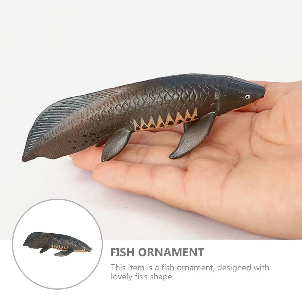 Simulation Fish Figure Plastic Marine Animal Ornament for Kids Cognitive Development Nursery Home Decor